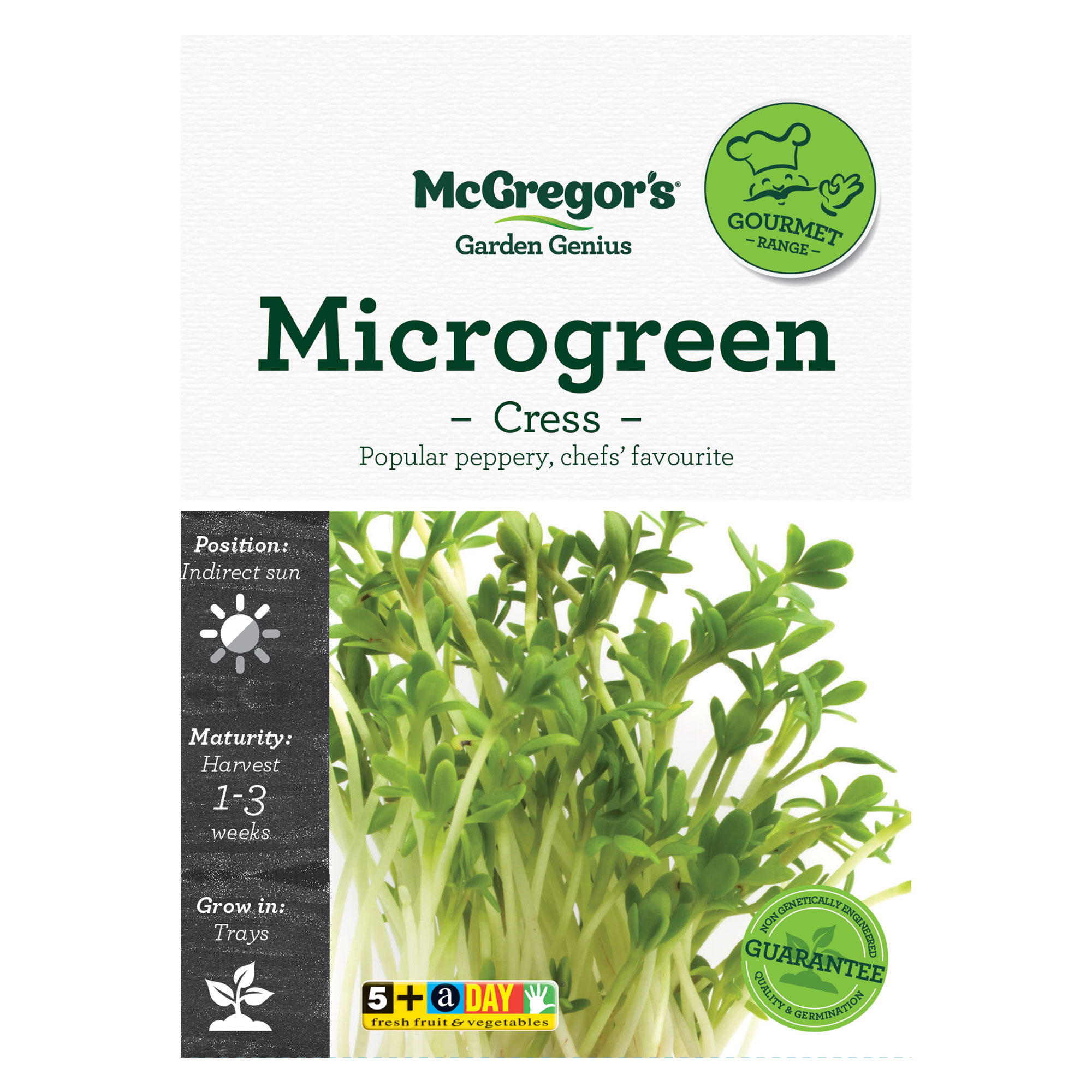 Cress, Garden - Microgreens seeds